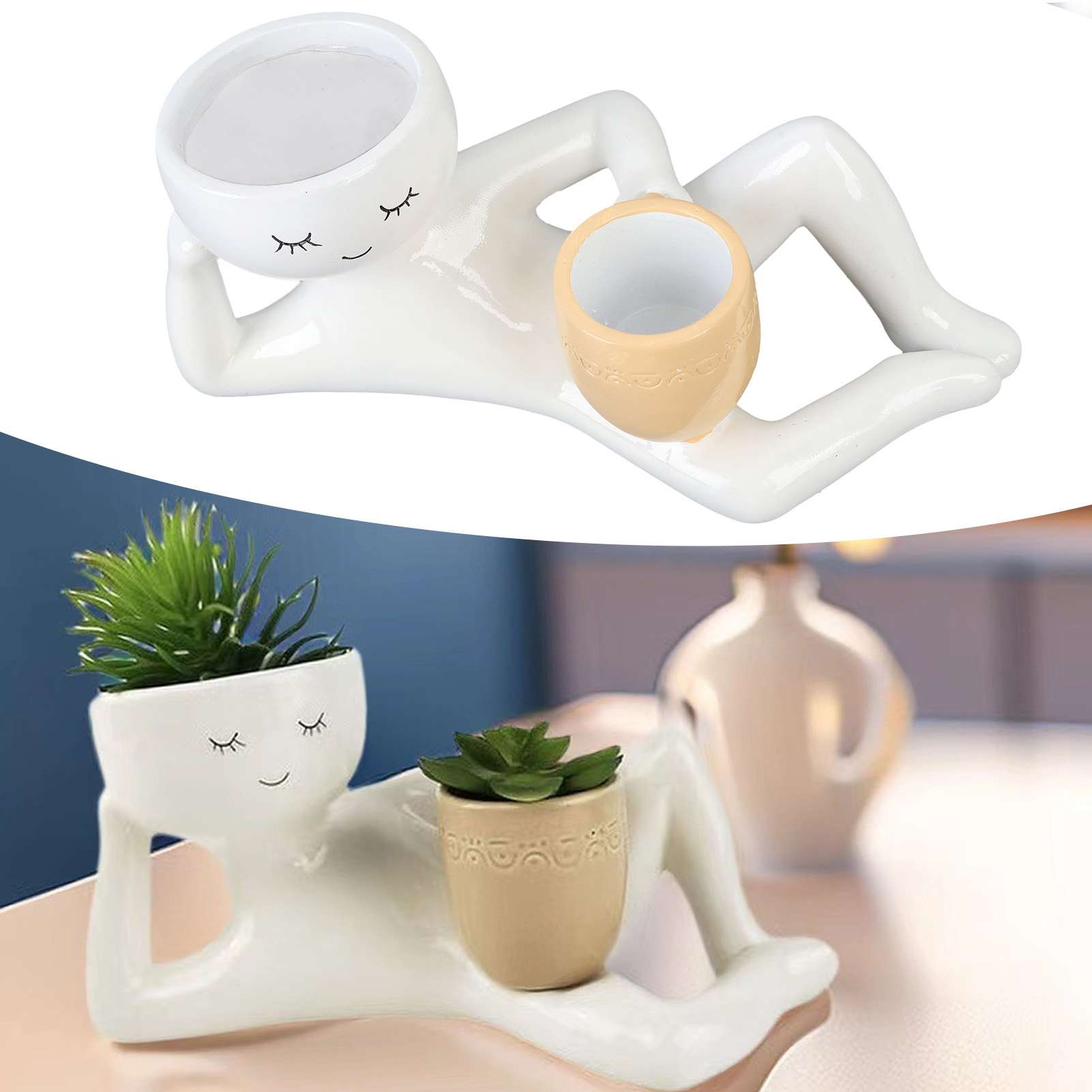 Succulent Set - Vaso succulento Vaso da fiori creativo