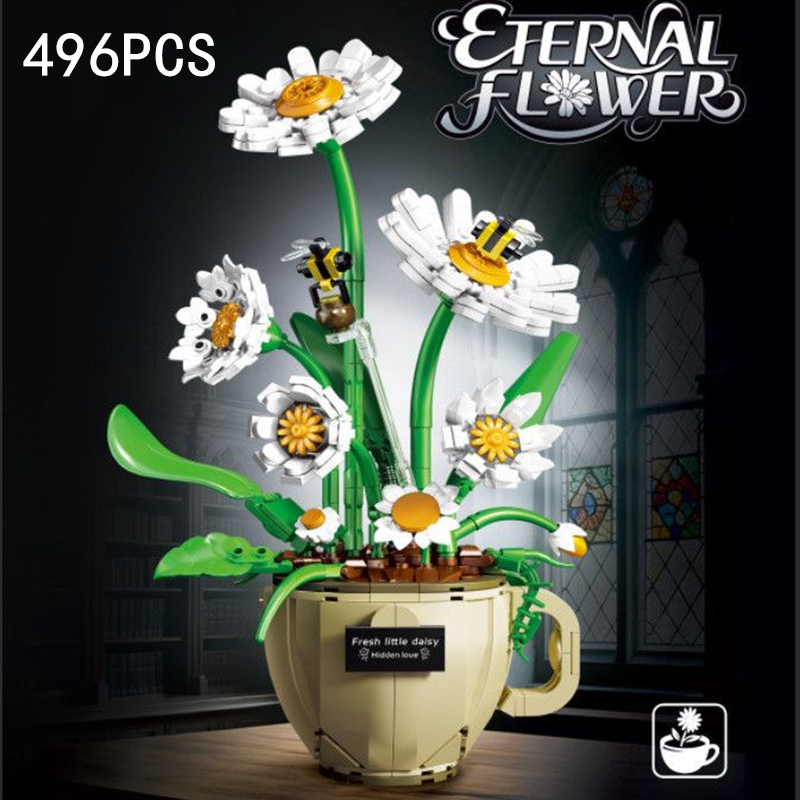 Terracotta Pot - Blocchi da Costruzione MOC a Forma