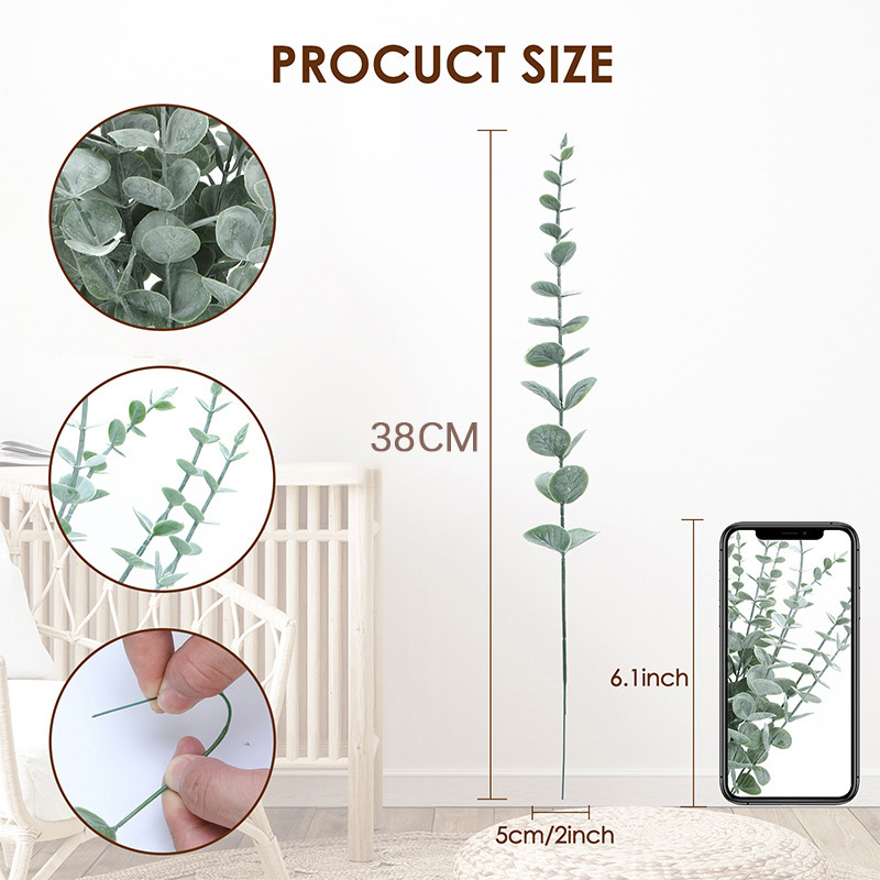 20 pz Steli di Eucalipto Artif - Fiddle Leaf Fig recensione e prezzo